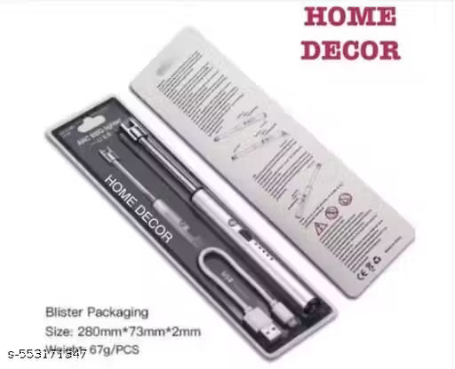 USB Rechargeable Electric Lighter – No Flame, No Hassle