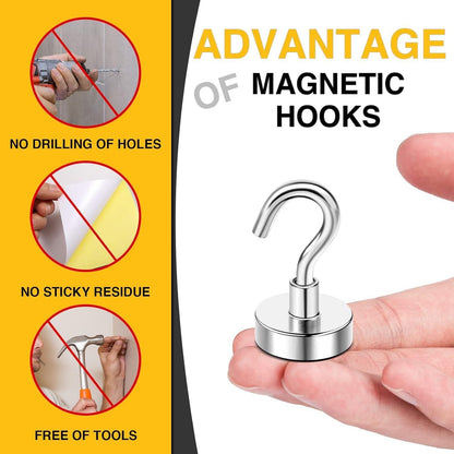 Magnetic Hooks Pack of 4